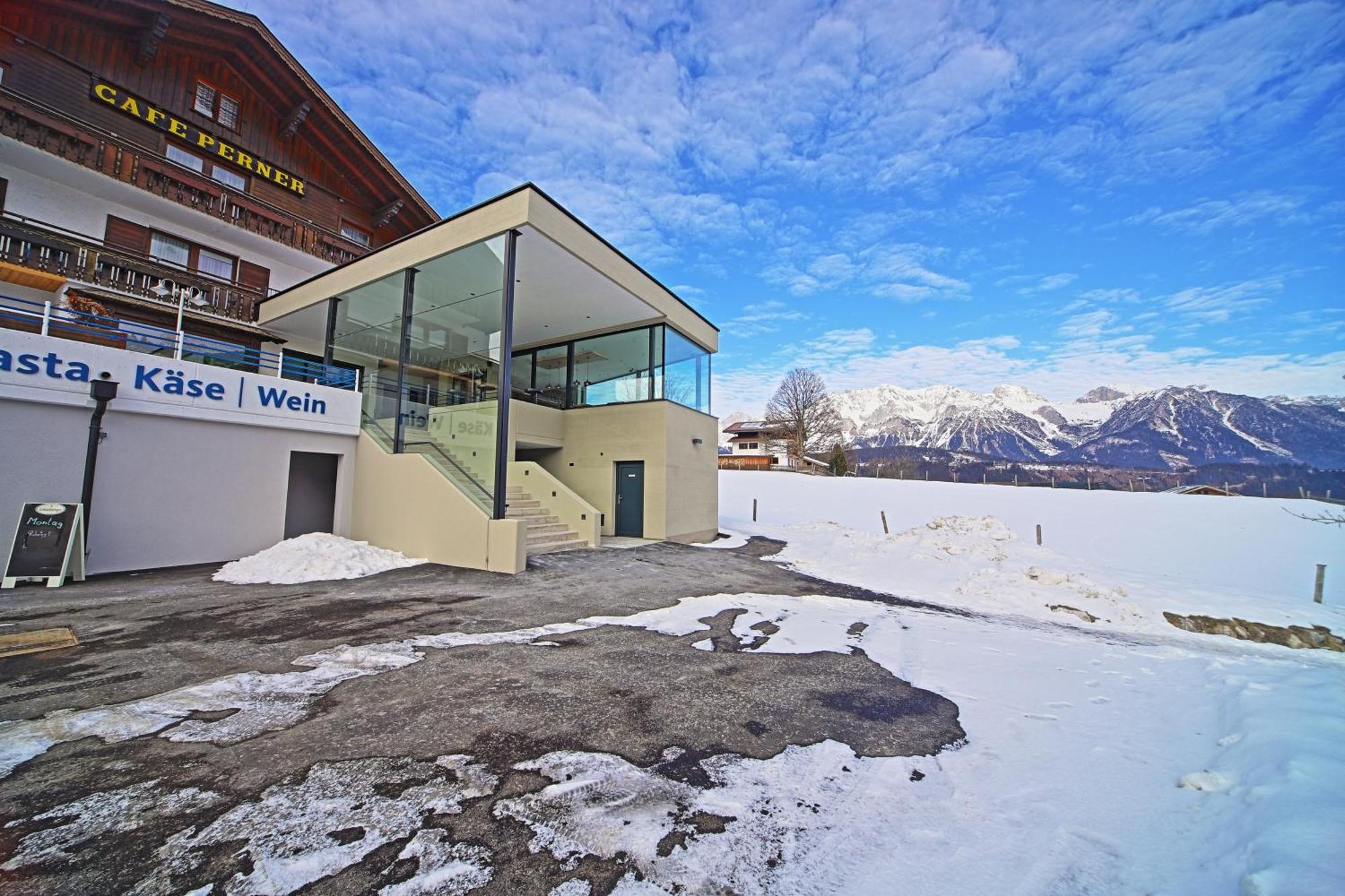 Hotel-Cafe Perner Schladming Exterior foto